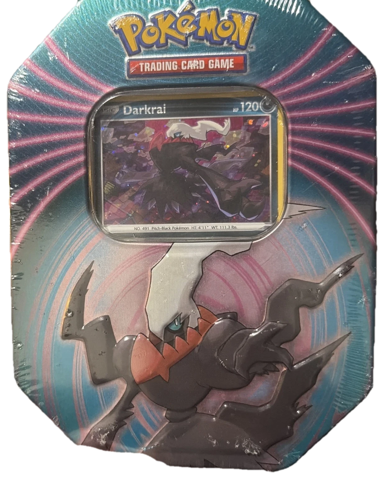 Darkrai Mighty Mysterious Tin Tin