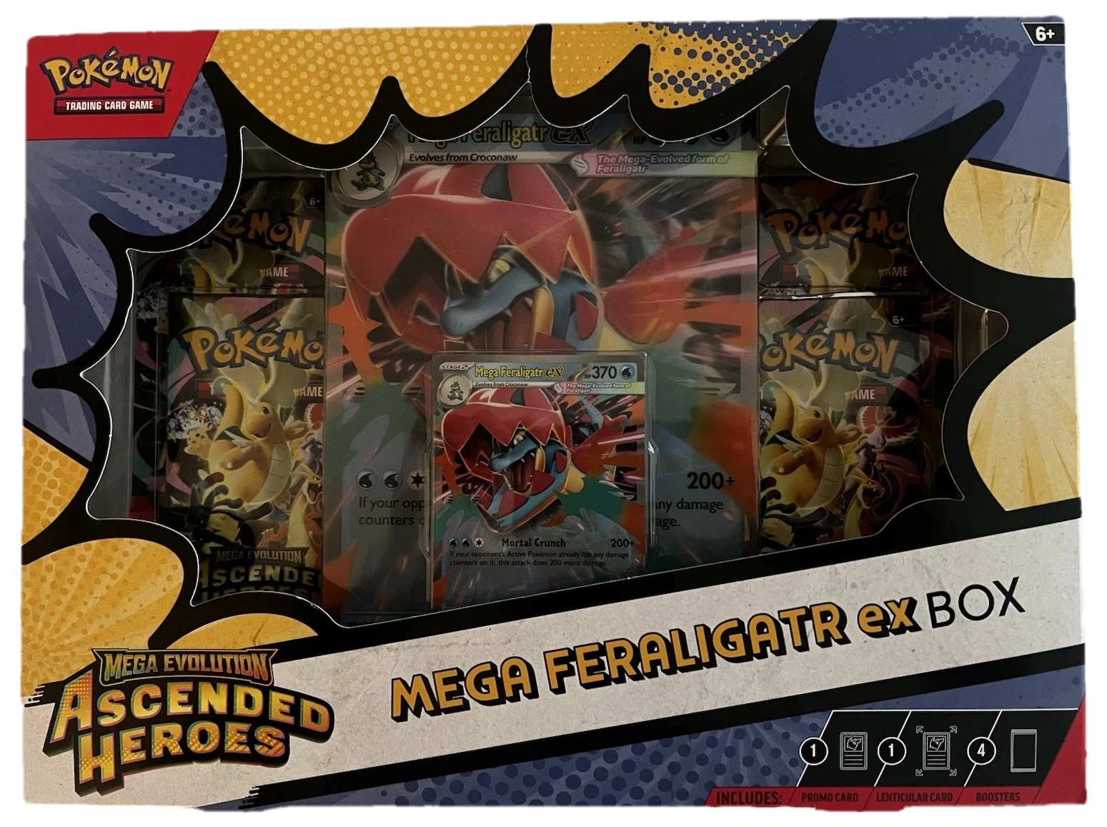 Mega Evolution Mega Feraligatr Box Collection Box