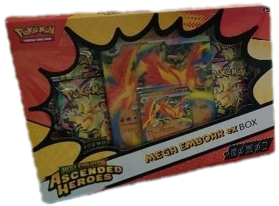 Ascended Heroes Mega Emboarmeganiumferaligatr Box Collection Box