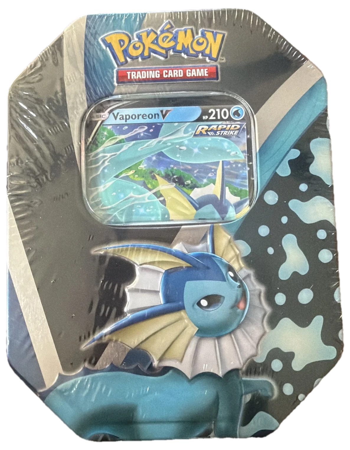 Evolutions Vaporeon V Tin Tin