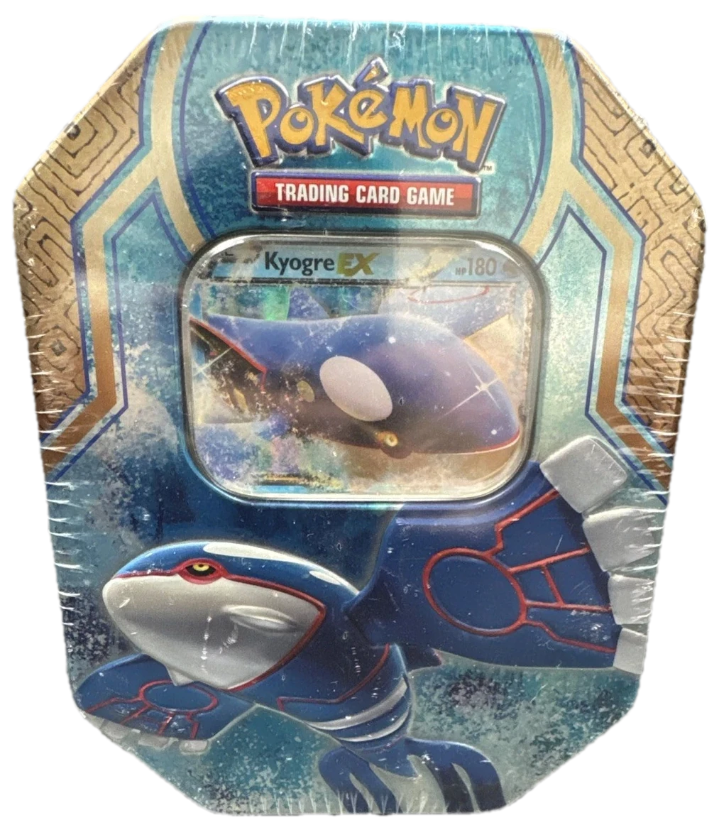 Legends Of Hoenn Kyogre Collector Tin Tin