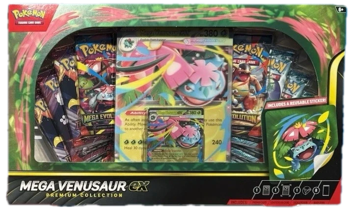 Mega Zygarde Premium Collection Mega Venusaur Premium Collection Palafin Box Mega Kangaskhan Box Collection Box