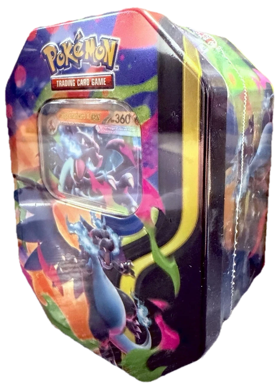 Xy Evolutions Mega Charizard X Tin Tin