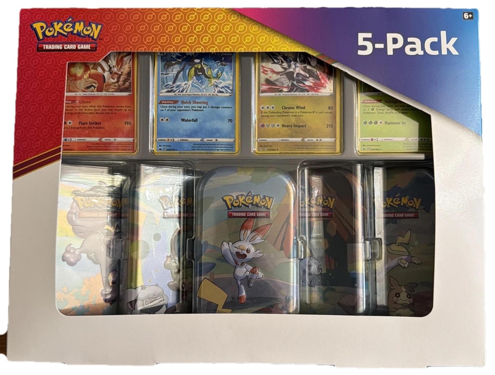 Fusion Strike Galar Power Mini Tin Display Collection Box