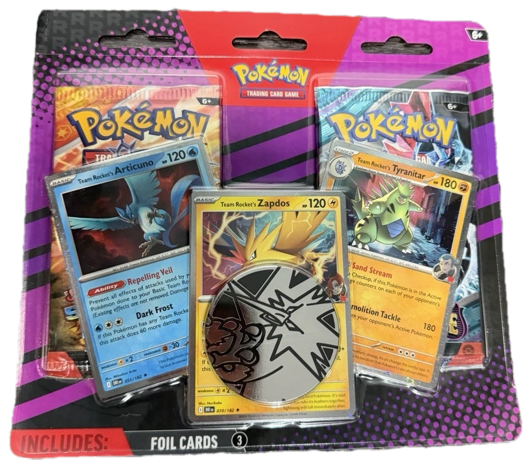 Team Rocket 2 Pack Blister Multipack