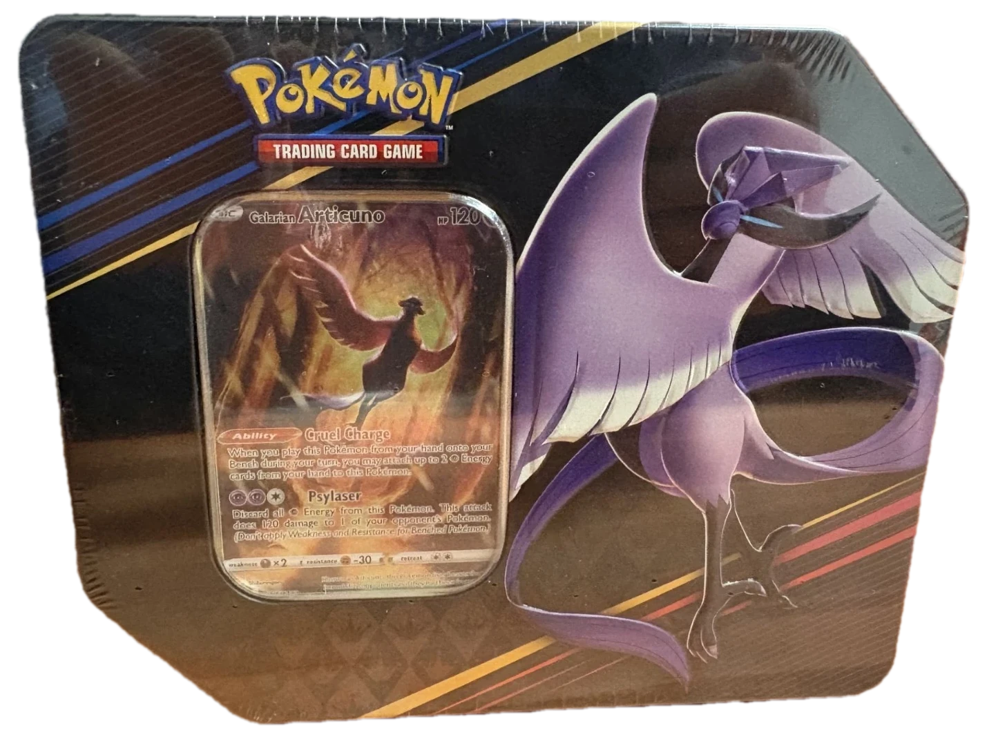 Crown Zenith Galarian Articuno Tin Tin