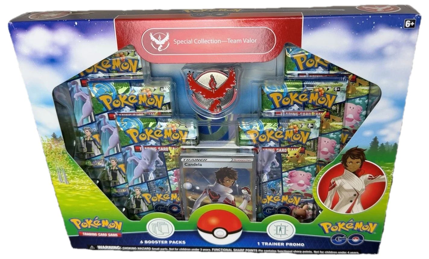 Pokemon Go Special Collectionteam Valor Collection Box