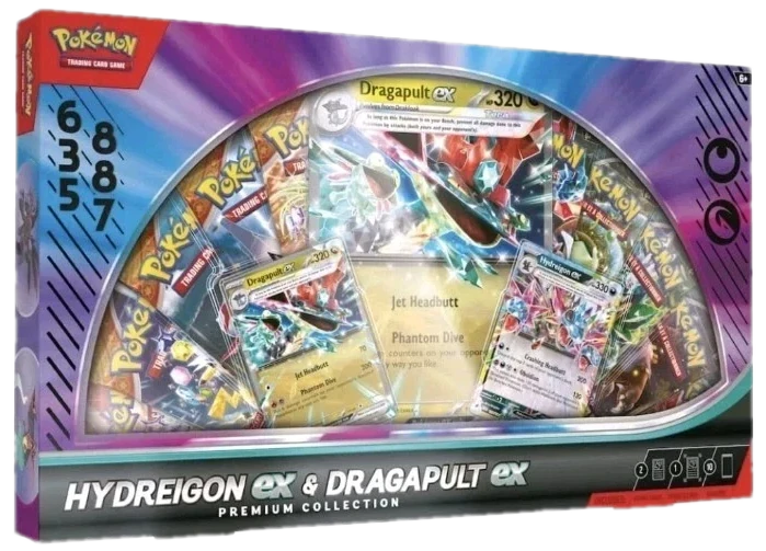 Hydreigon & Dragapult Premium Collection Collection Box
