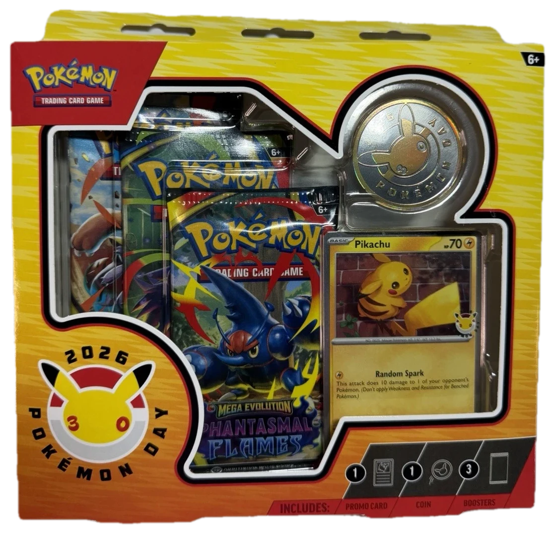 2026 Pokemon Day 30th Anniversary Collection Box Collection Box