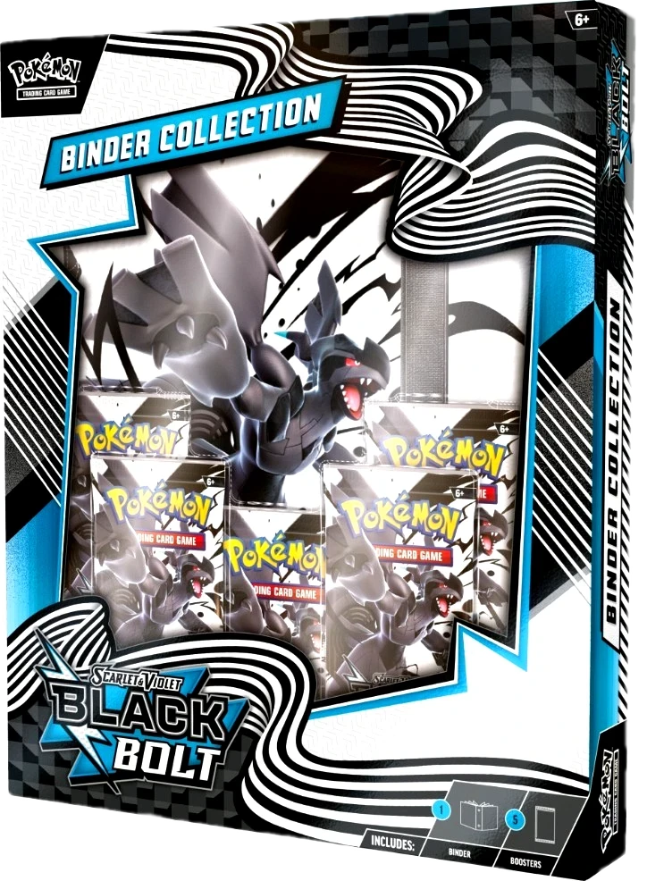 Black Bolt & White Flare Binder Collection Collection Box