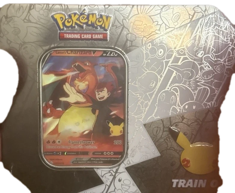 Celebrations Lances Charizard V Tin Tin