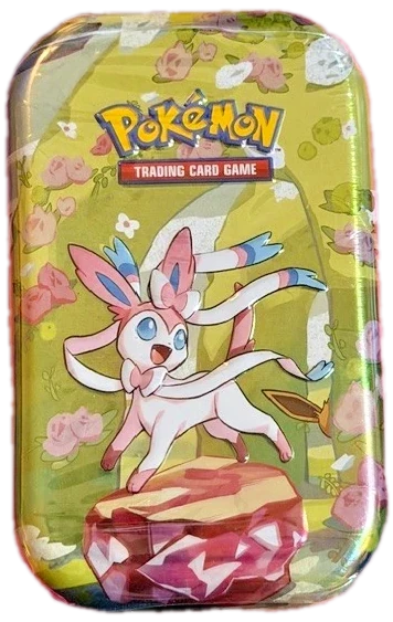 Prismatic Evolutions Sylveon Tin Tin