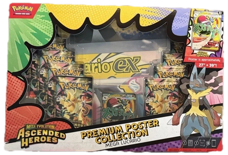 Mega Evolution Ascended Heroes Collection Box Collection Box