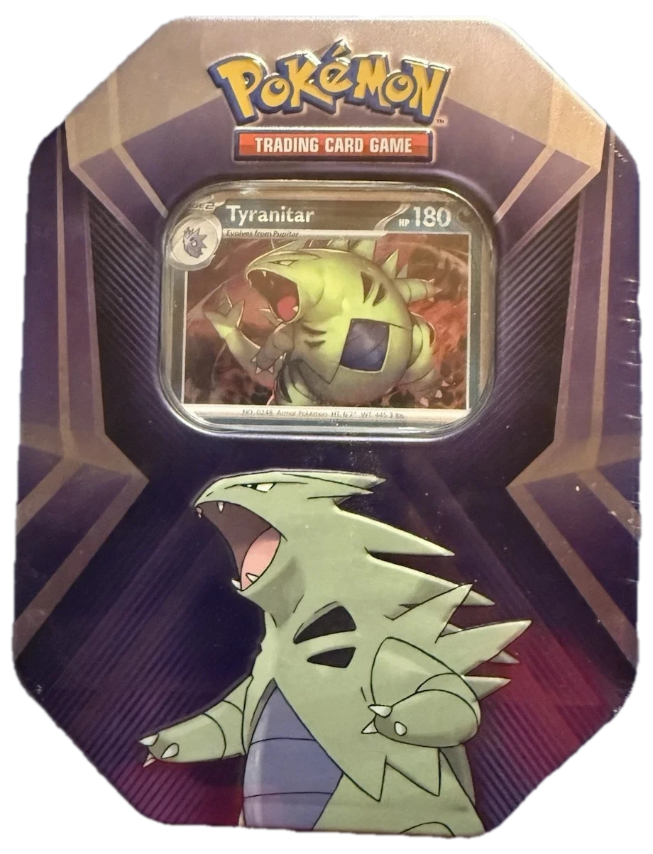 Tyranitar Triple Whammy Tin Tin
