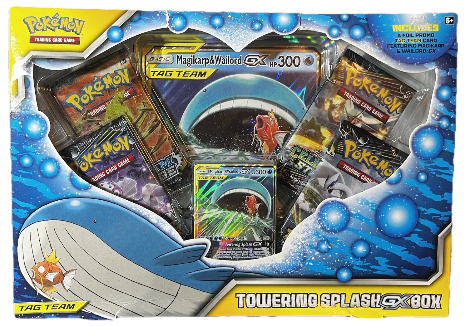 Towering Splash Box Collection Box