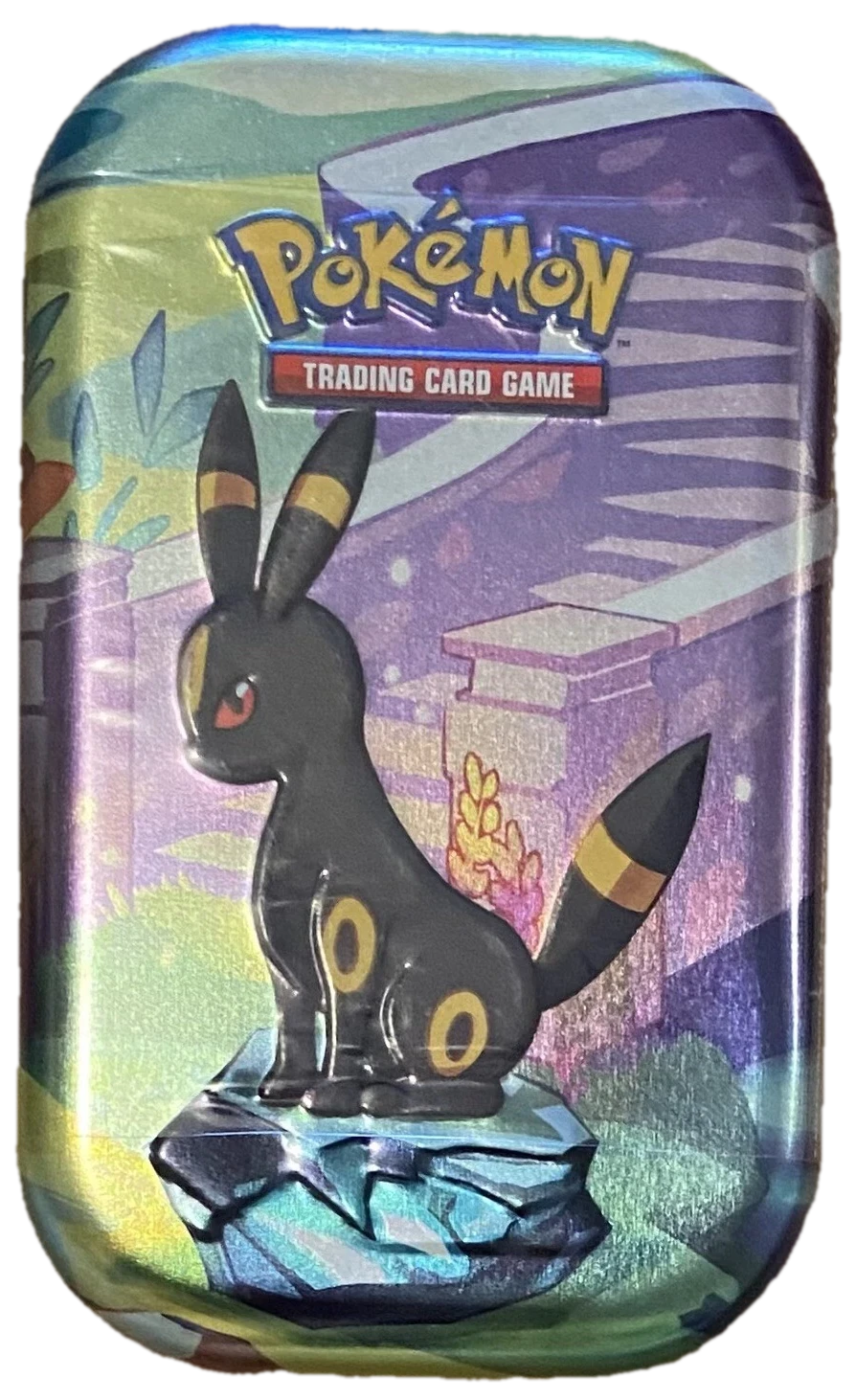 Prismatic Evolutions Umbreon Mini Tin Tin