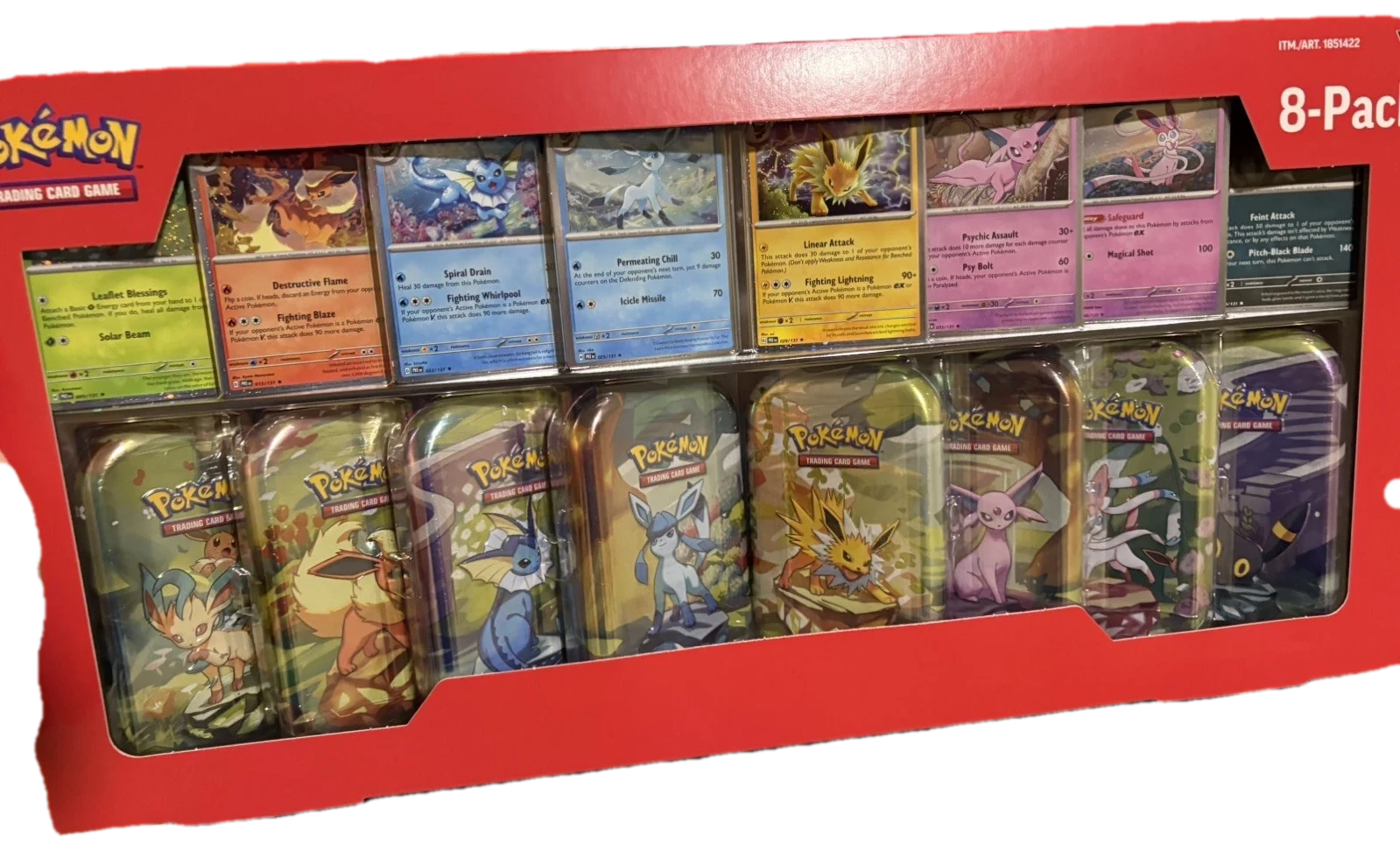 Prismatic Evolutions Eevee Evolutions Mini Tin Collection Collection Box