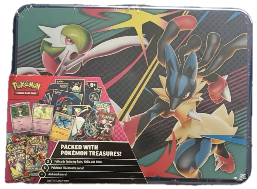Mega Evolutions Lunch Box Collection Box