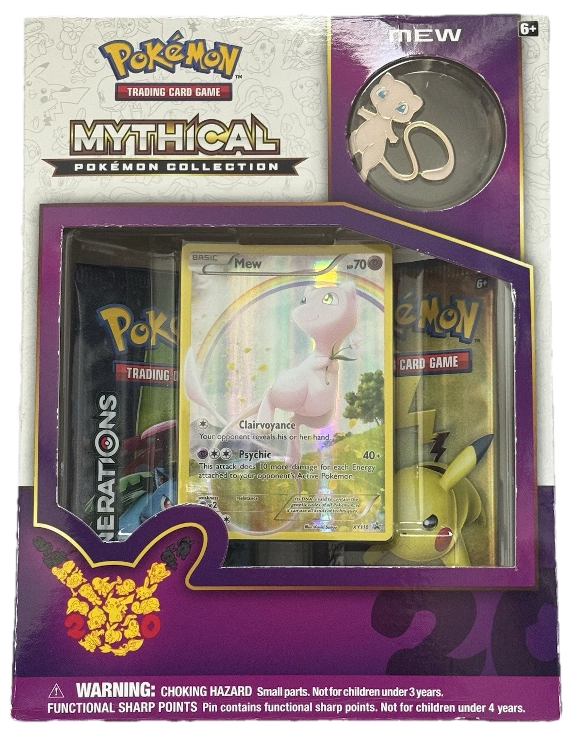 Generations Mythical Pokemon Collection Mew Collection Box