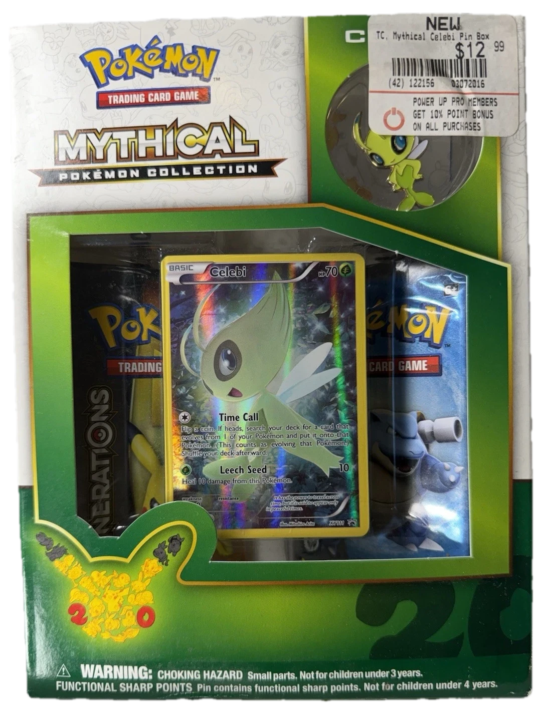 Generations Mythical Pokemon Collection Celebi Collection Box