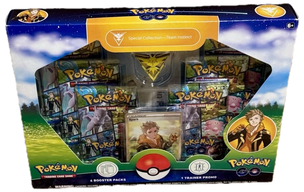 Pokemon Go Go Special Collectionteam Instinct Collection Box