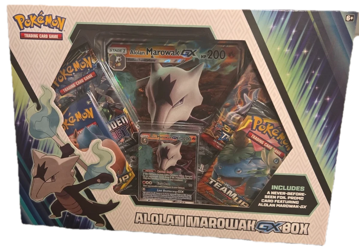 Team Up Alolan Marowak Box Collection Box