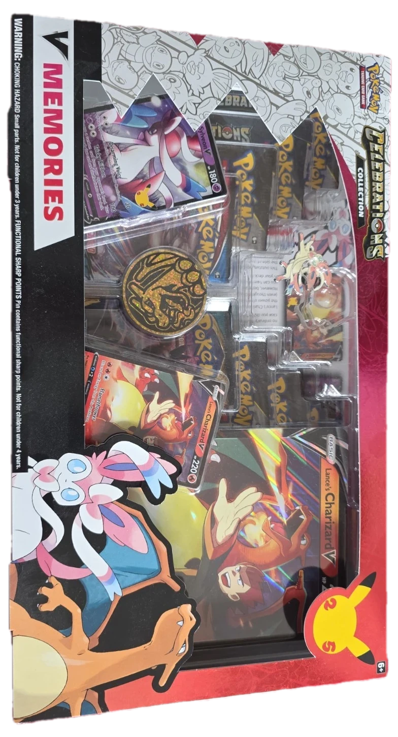 Celebrations Collectionlances Charizard & Dark Sylveon Collection Box