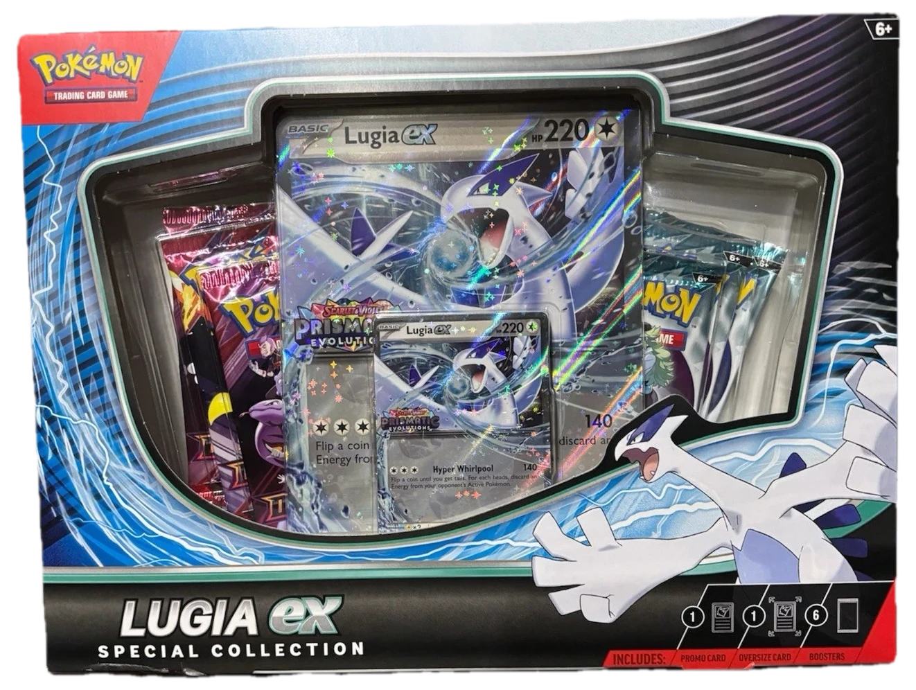 Prismatic Evolutions Lugia Special Collection Collection Box