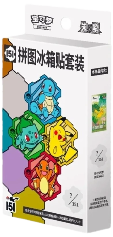 151 Refrigerator Magnet Puzzle Set Collection Box
