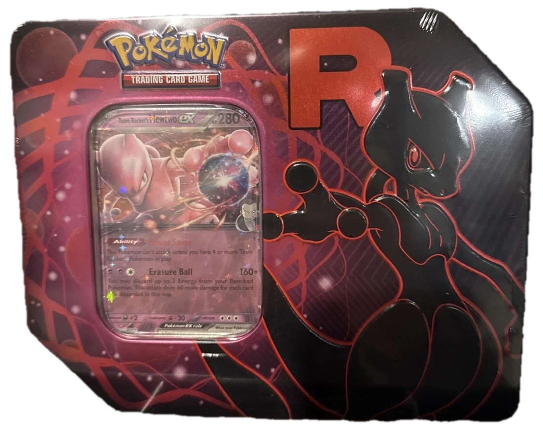 Team Rockets Mewtwo Tin Tin