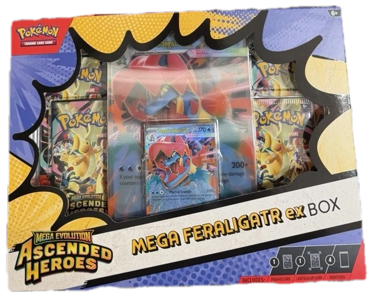 Mega Evolution Ascended Heroes Box Bundle Collection Box