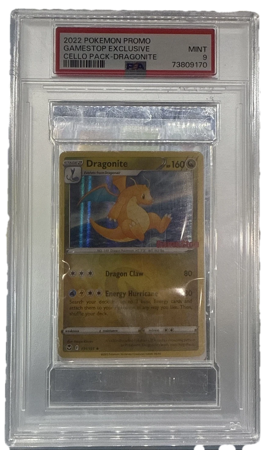 Dragonite Gamestop Promo Cello Pack Booster Pack
