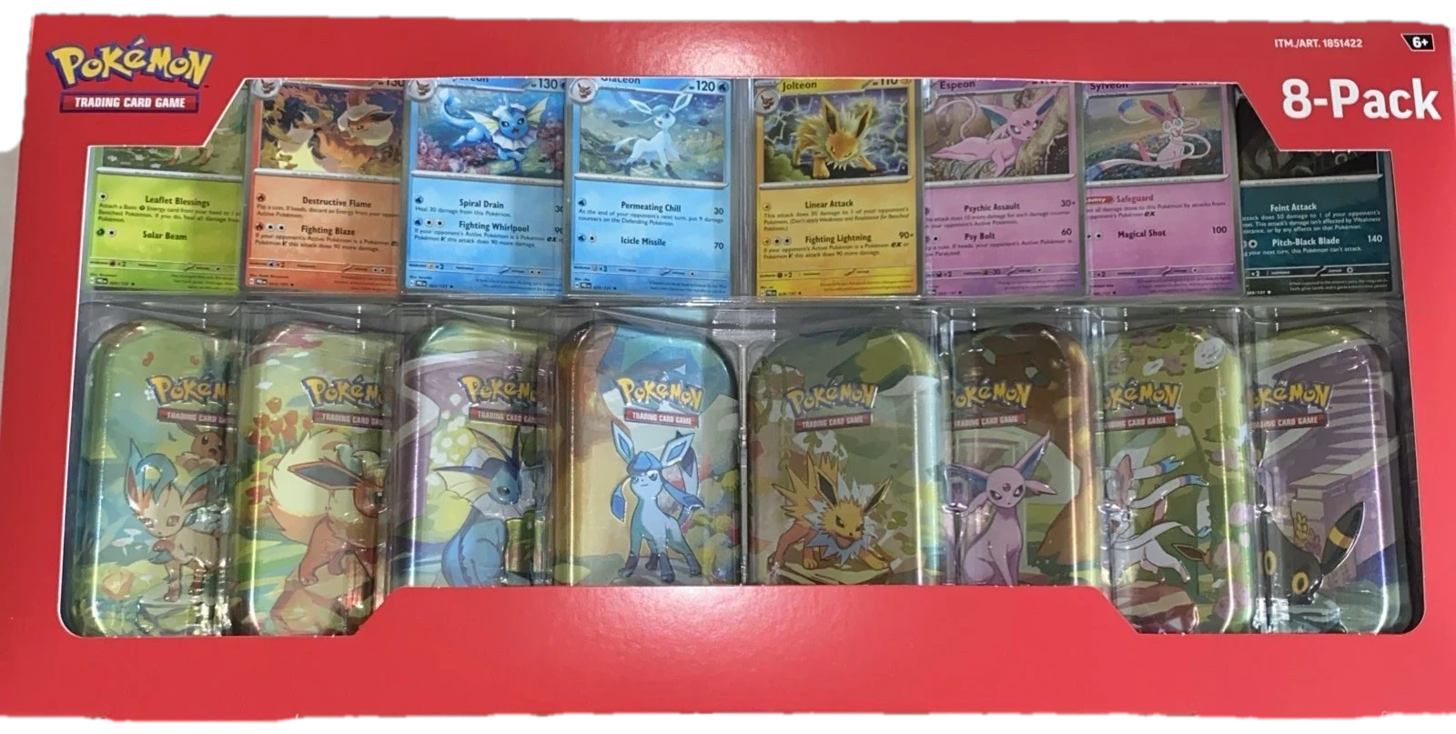 Prismatic Evolutions Eevee Evolutions Tin Collection Collection Box