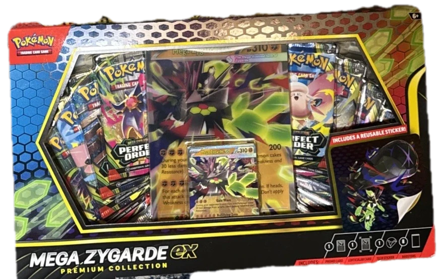 Mega Evolution Ascended Heroes Premium Poster Collection Mega Zygarde Premium Collection Collection Box