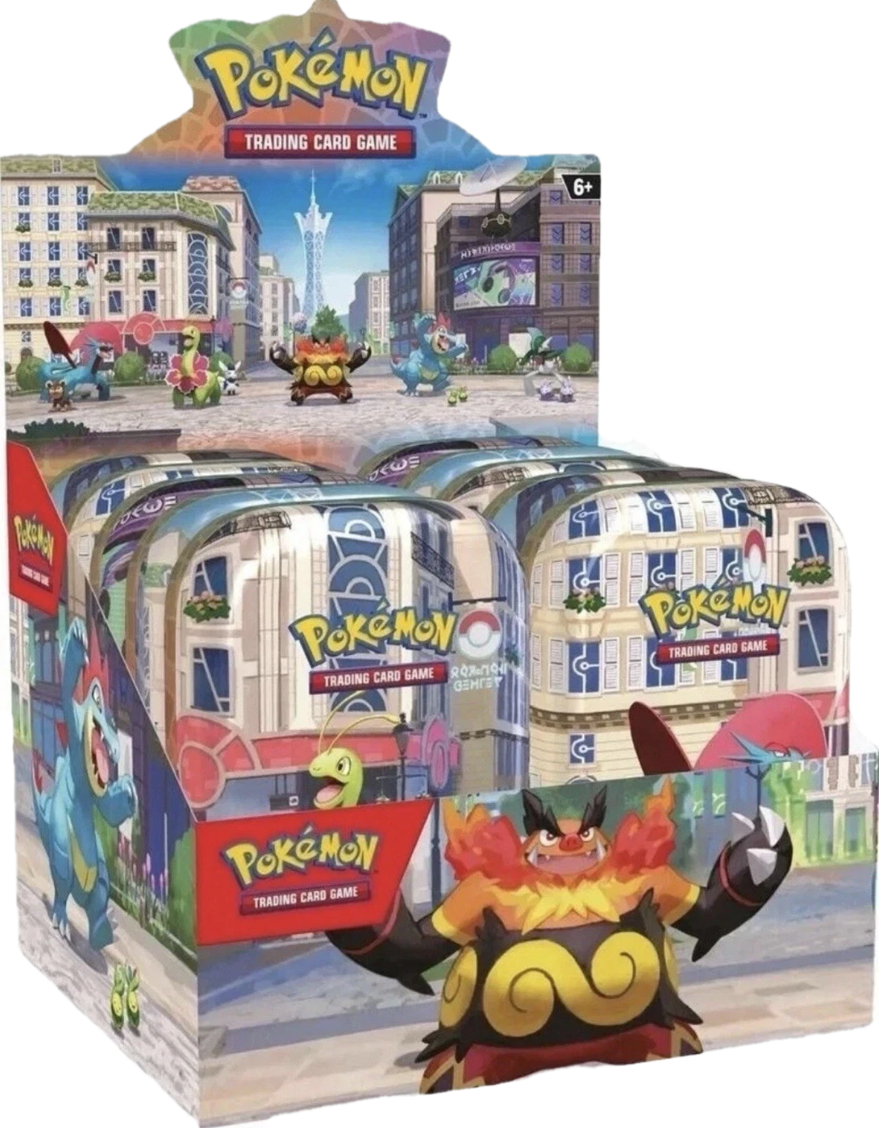 Lumiose City Mini Tin Display Tin
