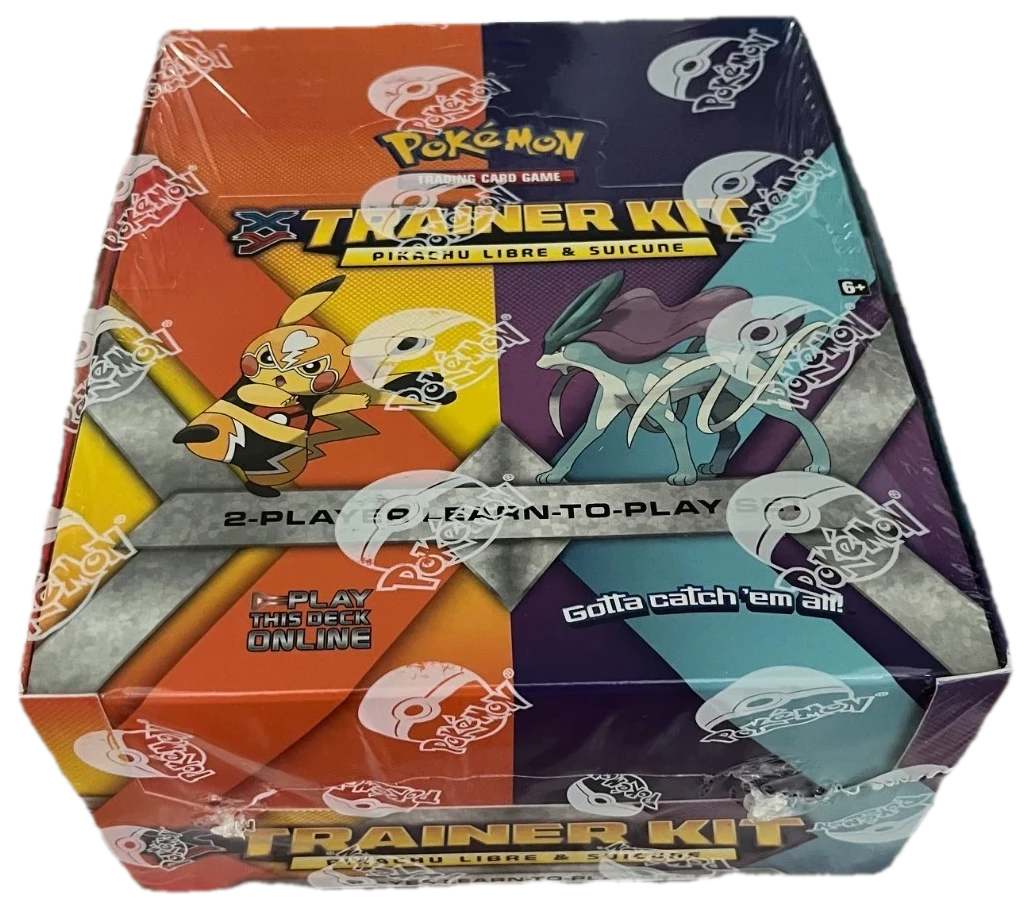Xy Trainer Kit Pikachu Libre & Suicune Booster Box