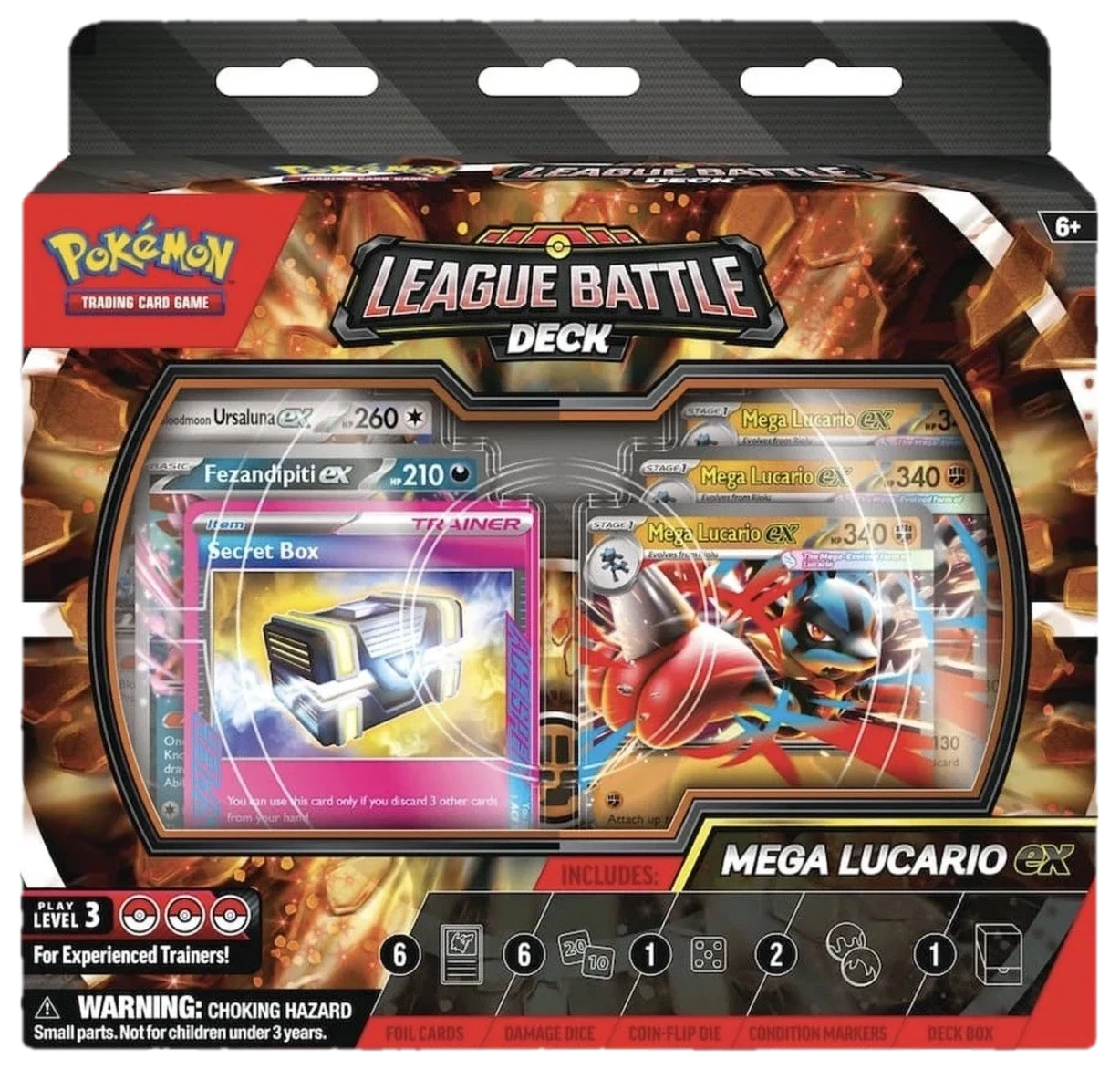 Evolutions Mega Lucario League Battle Deck Deck