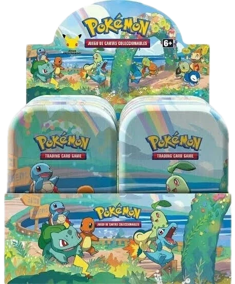 Celebrations 25th Anniversary Mini Tin Display Collection Box