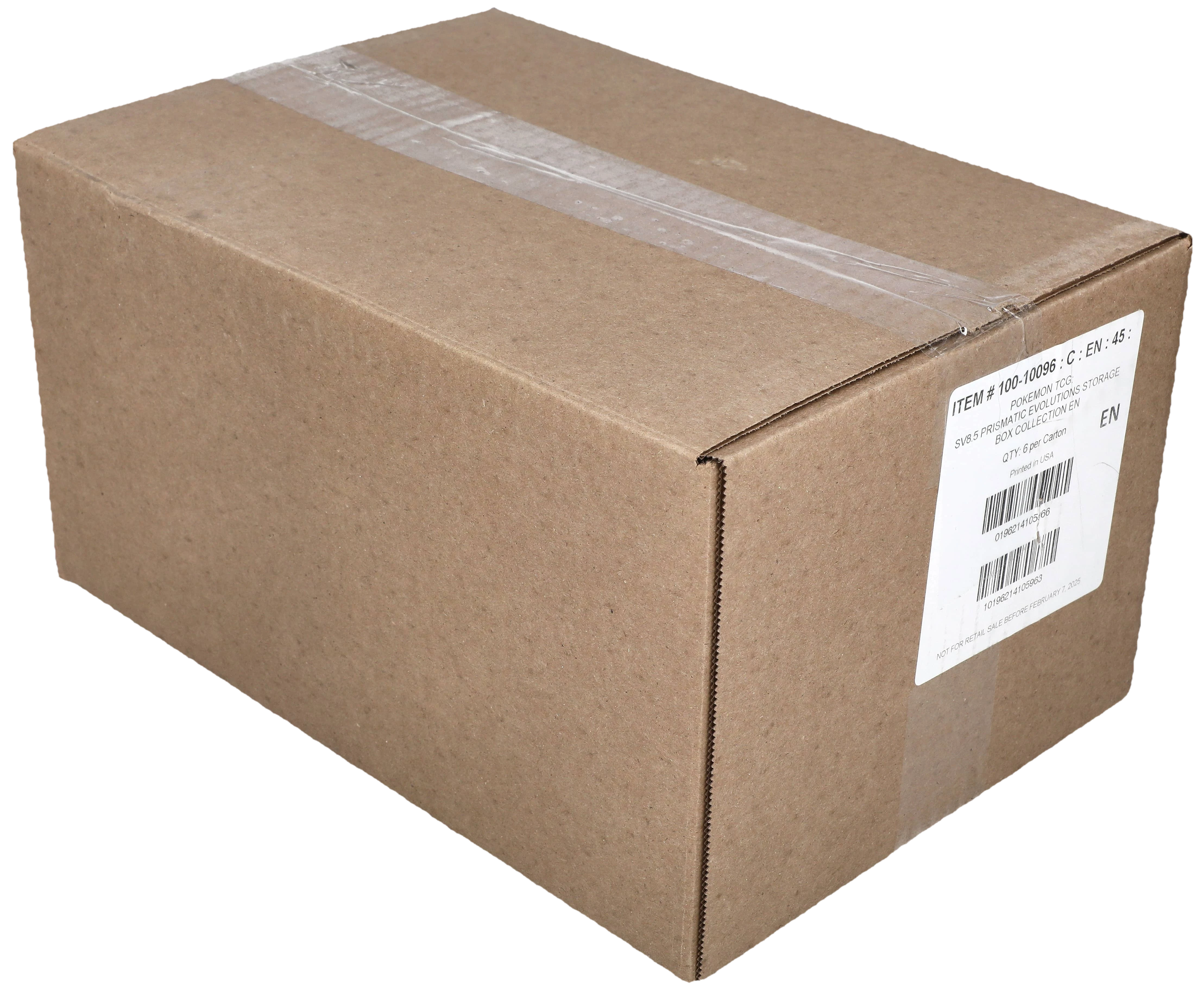 Prismatic Evolutions Storage Box Collection Collection Box