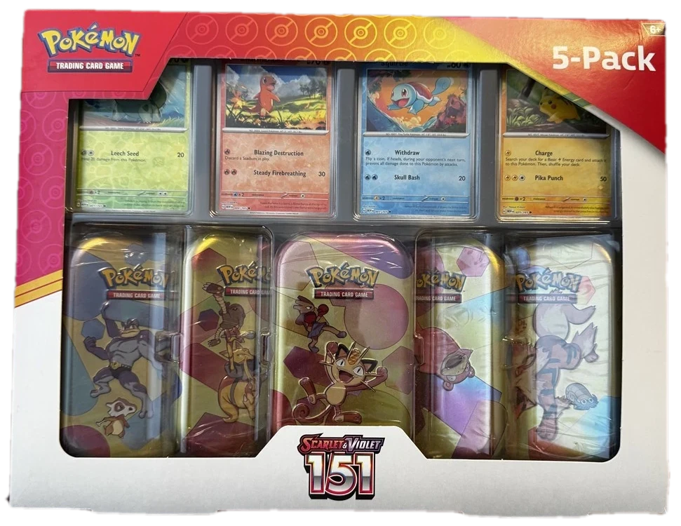 Scarlet & Violet 151 Mini Tin Collection Box