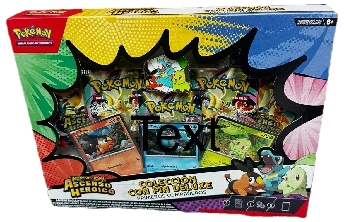 Ascended Heroes First Partners Deluxe Pin Collection Collection Box