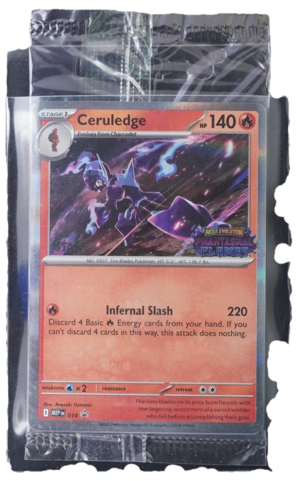 Phantasmal Flames 2 Pack Sealed Promo Card