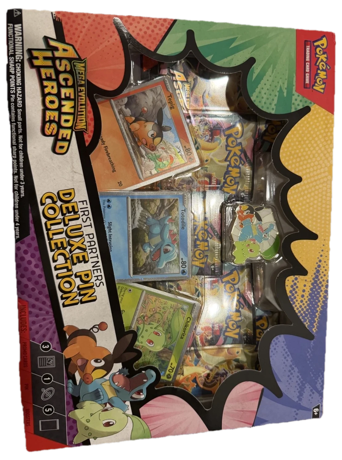 Mega Ascended Heroes Deluxe Pin Collection Collection Box