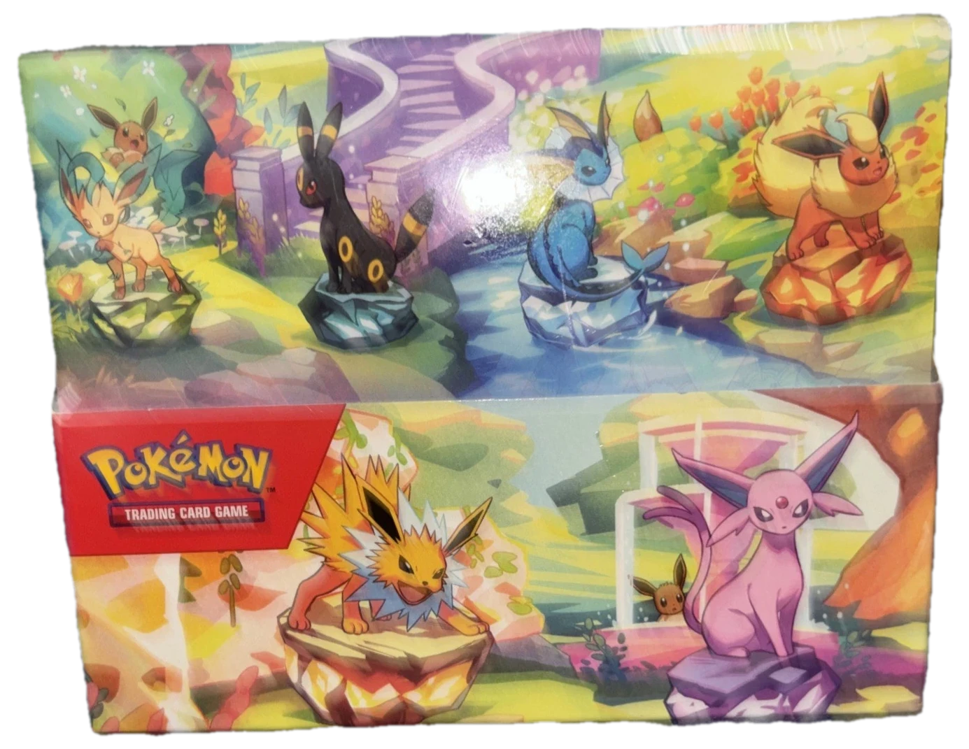 Prismatic Evolutions Mini Tin Display Case Tin