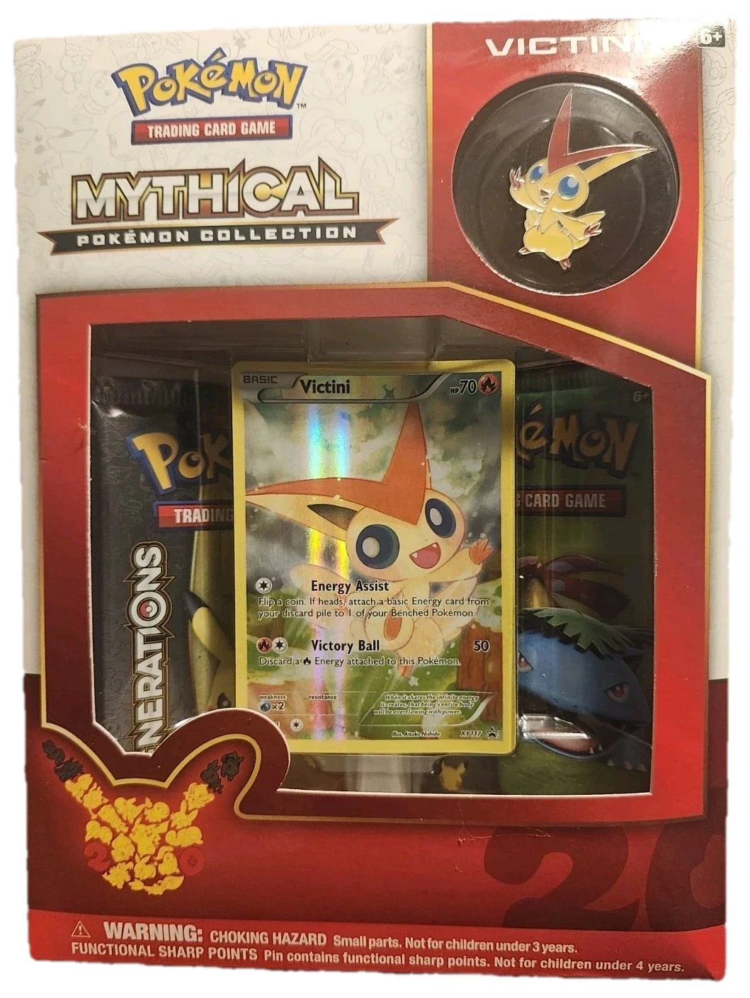 Generations Mythical Pokemon Collection Victini Collection Box