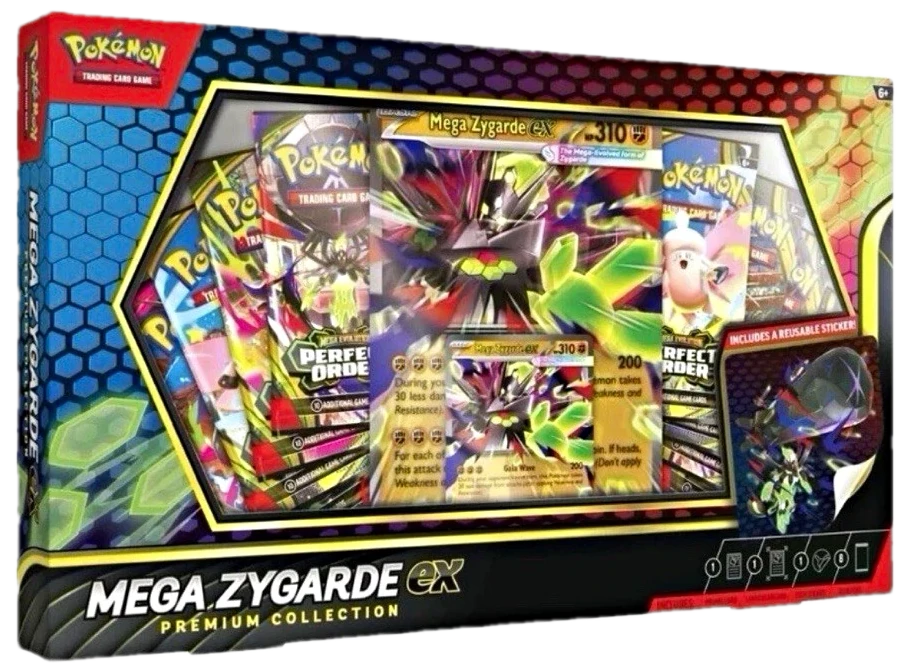 Surging Sparks Mega Zygarde Premium Collection Collection Box