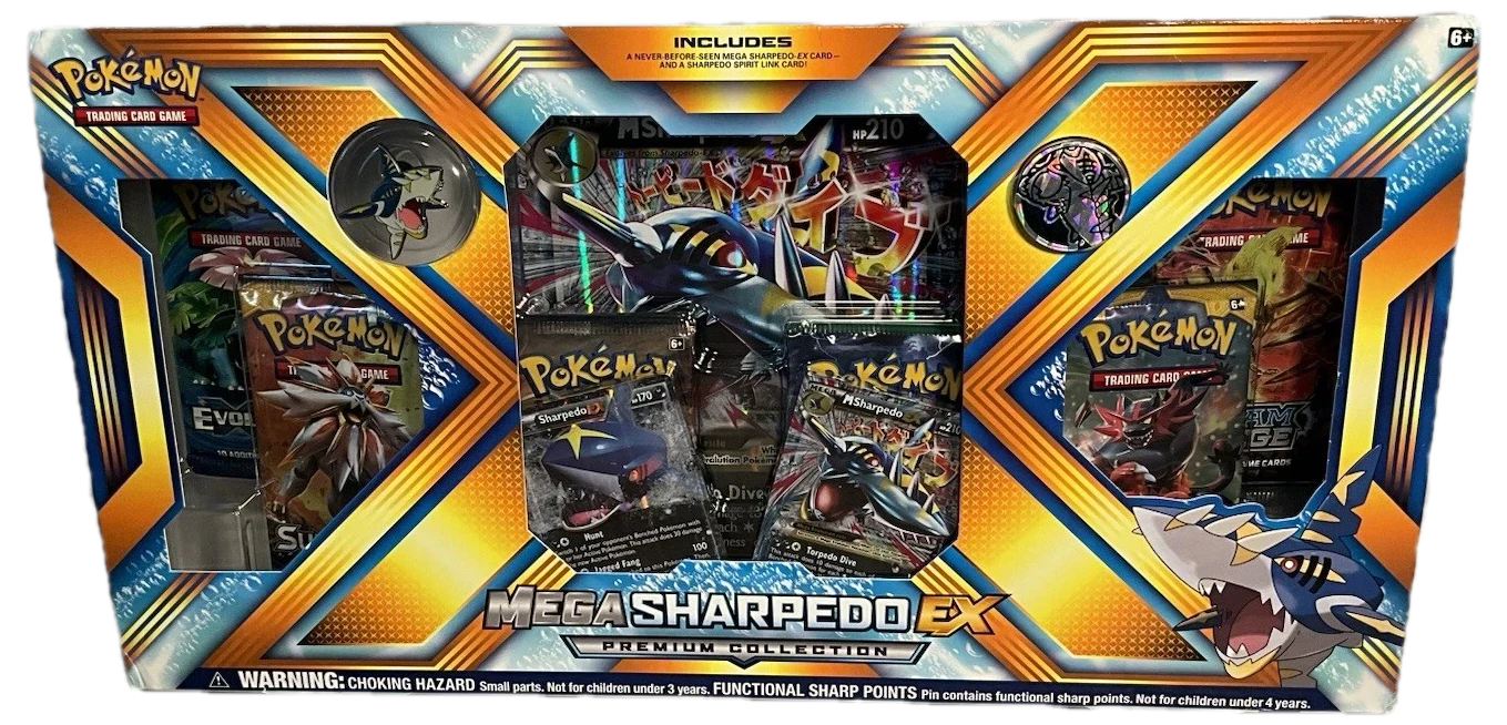 Mega Sharpedo Premium Collection Collection Box