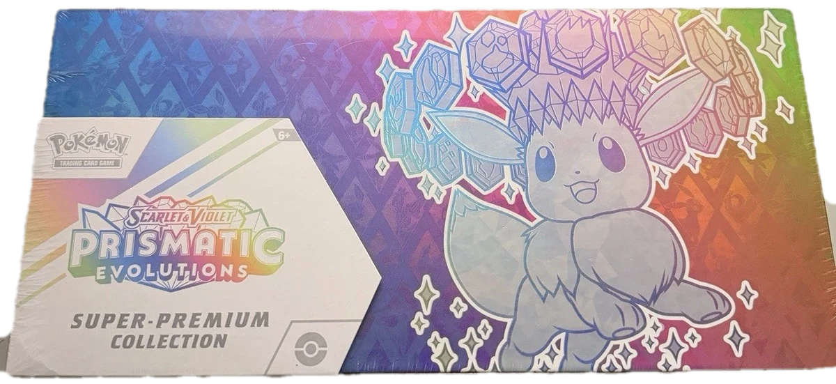 Scarlet & Violet Prismatic Evolutions Super Premium Collection Collection Box