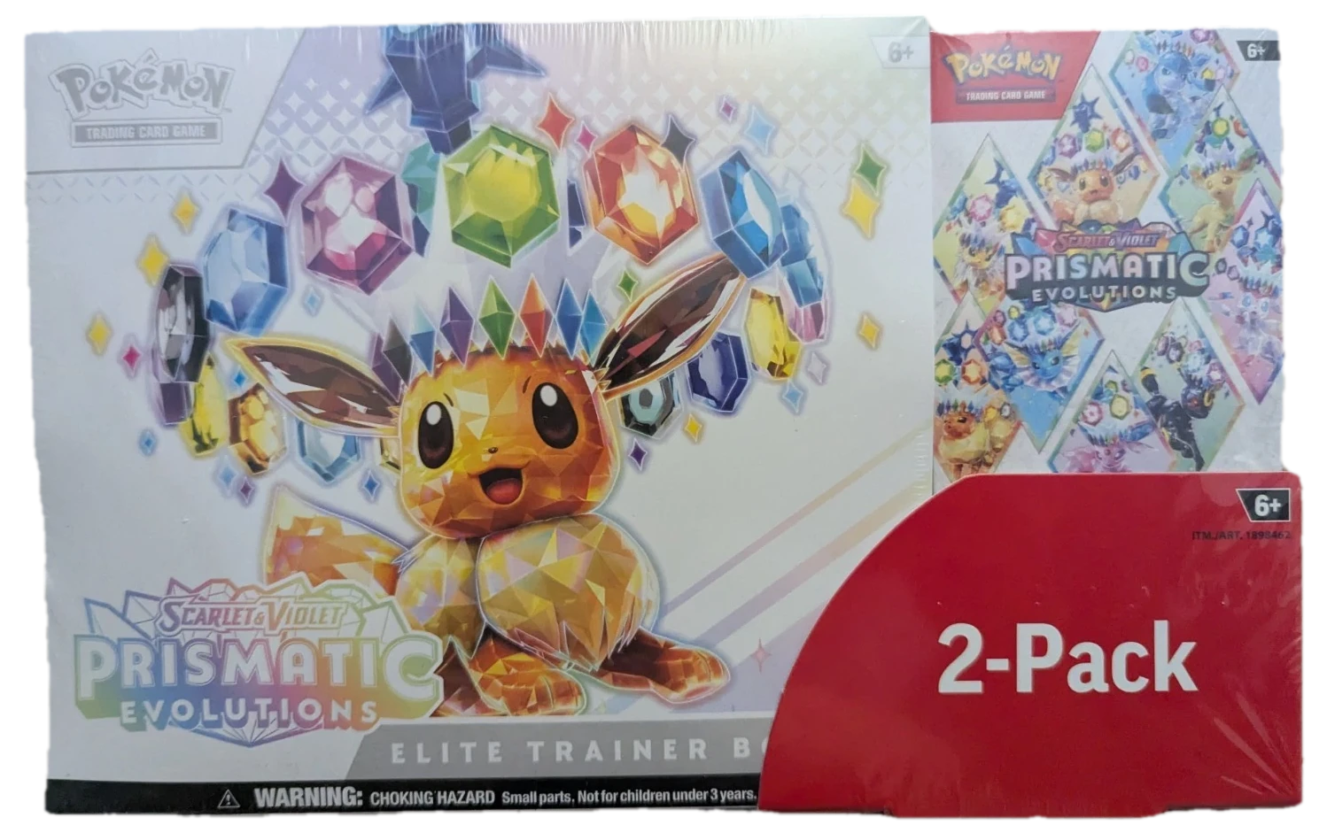 Prismatic Evolutions Etb Bundle Collection Box
