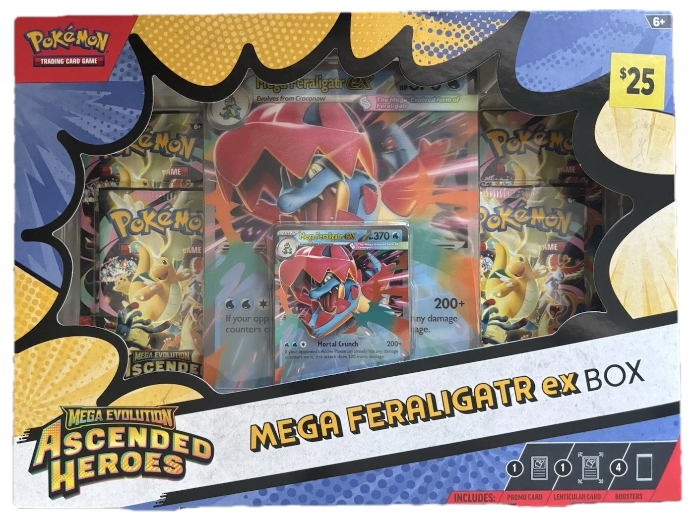 Evolutions Mega Feraligatr Box Collection Box